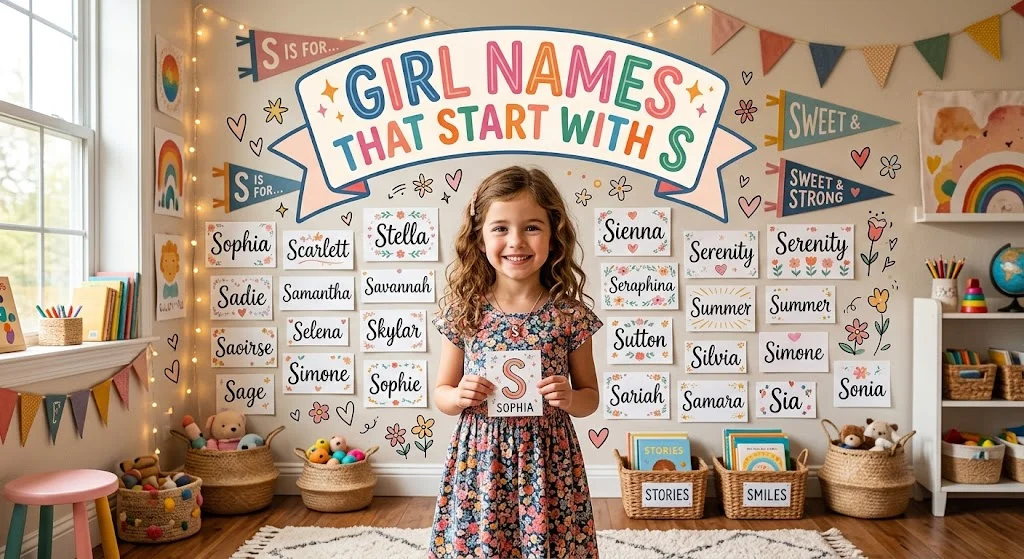 Girl Names That Start With S