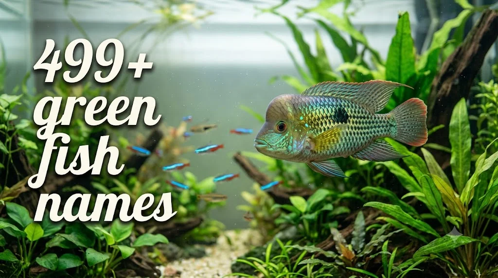 green fish names