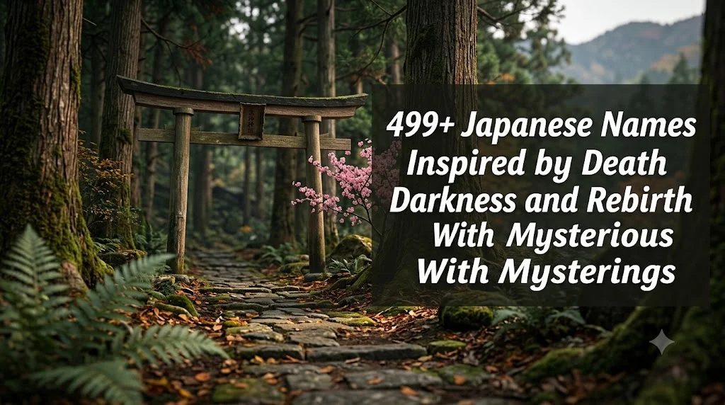 Japanese Names Inspired by Death