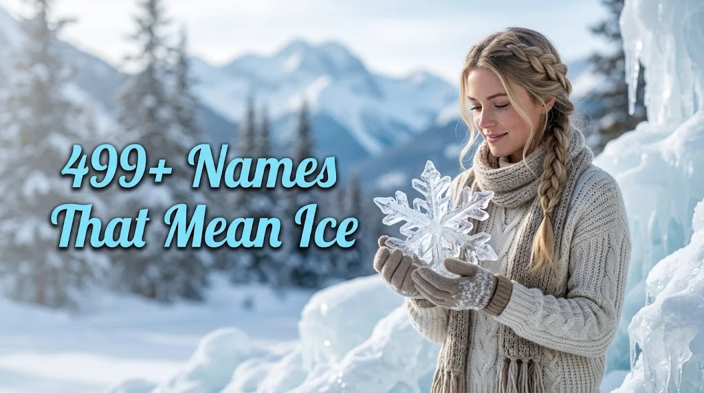 Names That Mean Ice or Snow