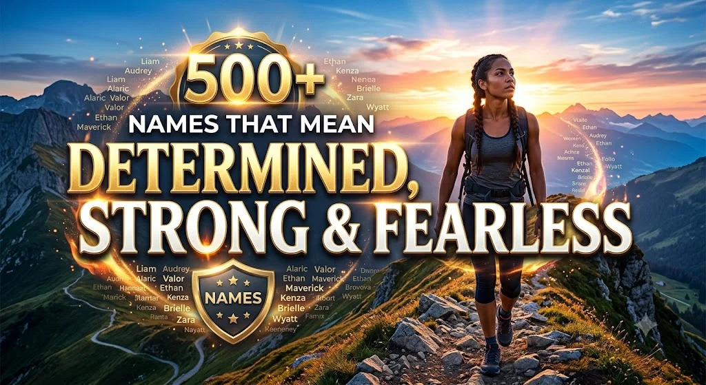 Names That Mean Determined