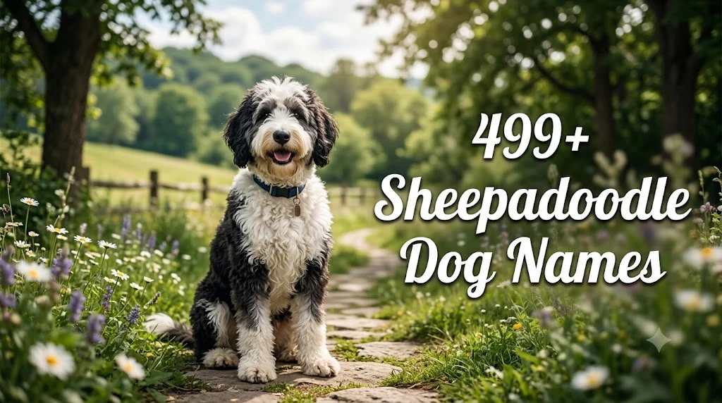Sheepadodle Dog Names